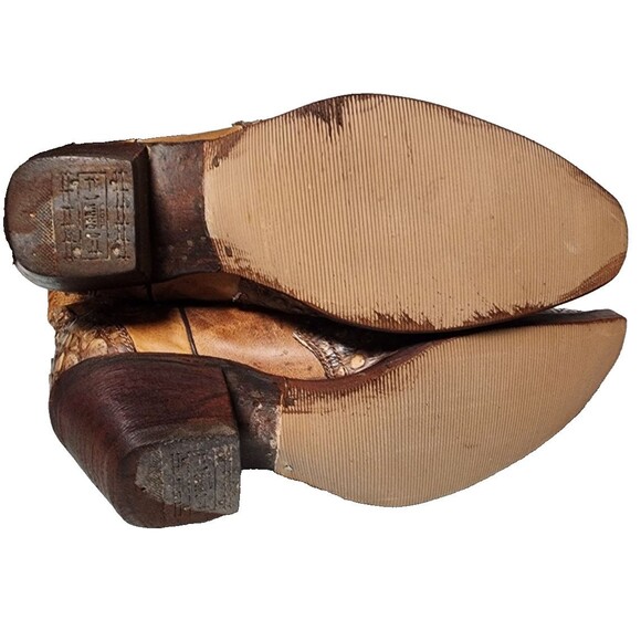 Corral Python Womens Vintage Cowboy Boots Size 9 - Picture 8 of 13